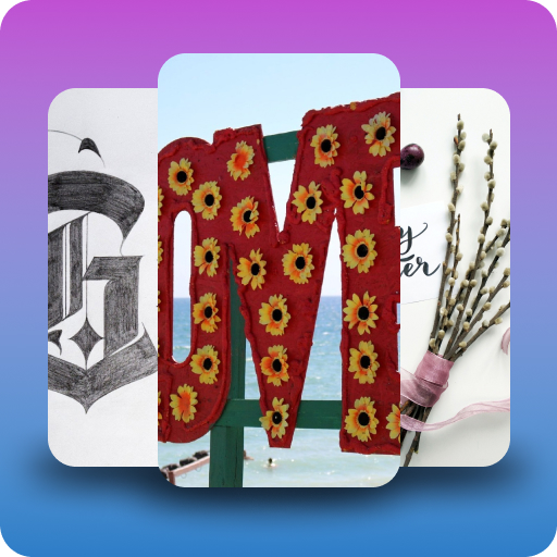 Flower alphabet wallpapers logo
