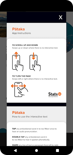 Android application Pātaka screenshort