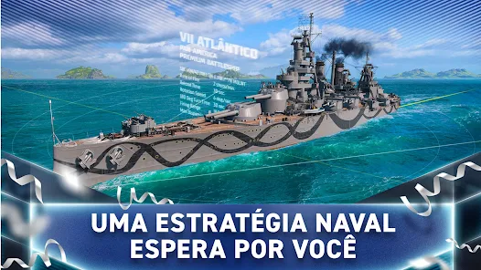 World of Warship o melhor jogo de navio de guerra (classe destroyer ou  contratorpedeiro). 