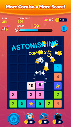Merge Block: Number Merge Game - Screenshot 4