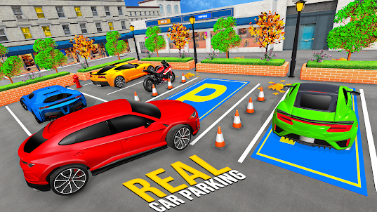 Gas Station Parking: Car Games