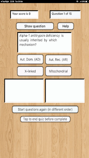 Genetic Inheritance Quiz C Screen 2