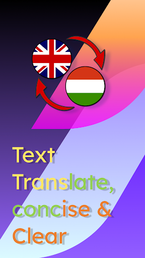 Android application English Hungarian Translate screenshort
