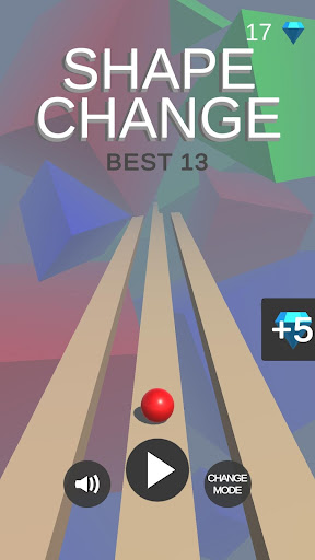 Shape Change 3D Offline game Screen 3