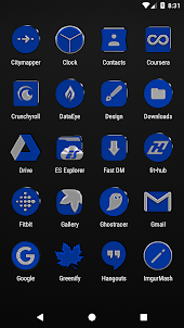 Blue Icon Pack