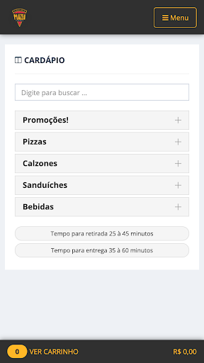 Plazza Pizzaria Screen 2