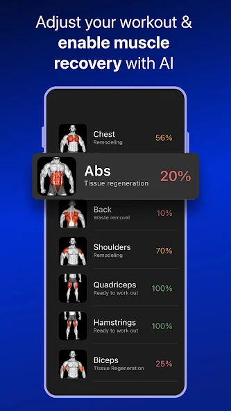Muscle Booster – Plan Workouts Screen Views 5
