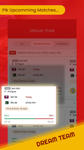 11 – Fantasy Cricket Team