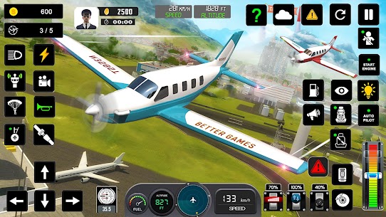Flight Simulator : Plane Games 12
