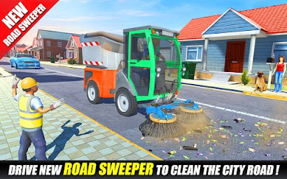 City Trash Truck Driving Games