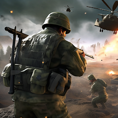 Commando Gun War Shooting Game Mod apk أحدث إصدار تنزيل مجاني