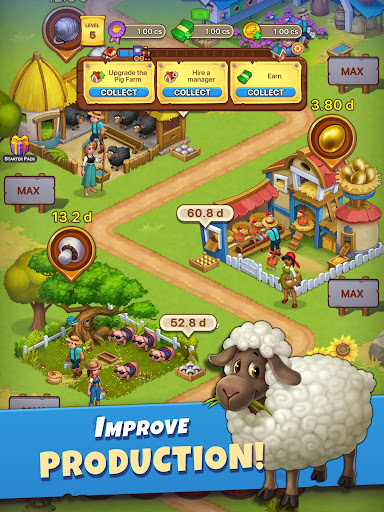 Idle Farmer Simulator: build your farming empire! screenshots 10