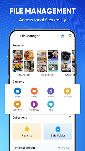 File Manager - File Sharing Screenshot 2 - AppWisp.com
