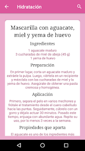 Captura de Pantalla 6 Mi Pelo:Tratamientos Naturales android