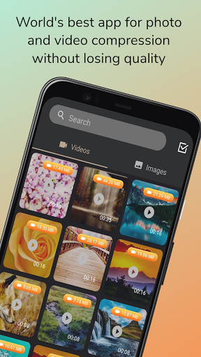 Android application Veedify: Auto Compress Video screenshort