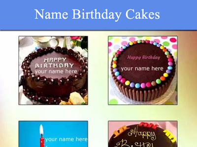 Name birthday cake images with wishes 281288