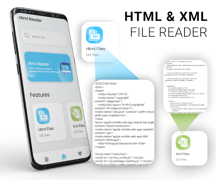 HTML Viewer & XML Reader - 1.0.7 - (Android)