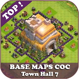 Top Base Maps COC TH 7 icon