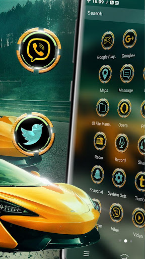 Sport Car Theme Launcher Screen 3