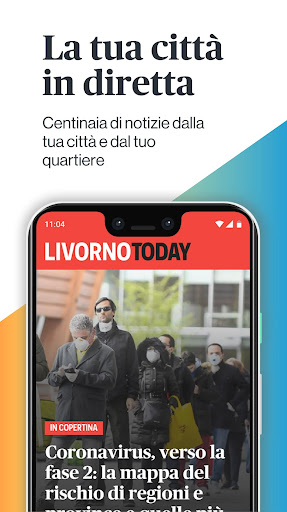 Android application LivornoToday screenshort