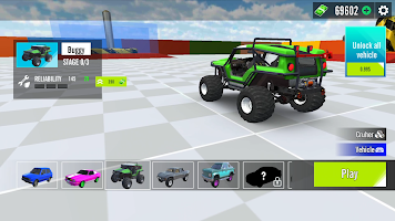 screenshot of Car Crash Simulator Game 3D