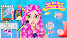 Rock Star Girls Hairs Makeover - Screenshot 4