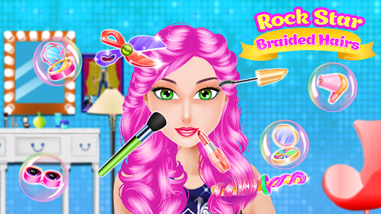 Rock Star Girls Hairs Makeover