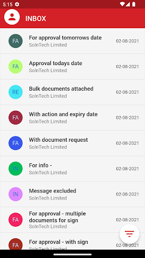 Docusoft Portal Screen 3
