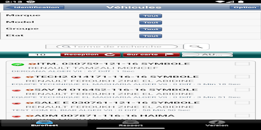 Android application EuroSafe screenshort