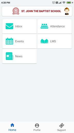 Android application St John the Baptist School Tha screenshort