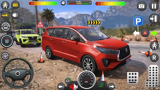 Real Driving School Car Games