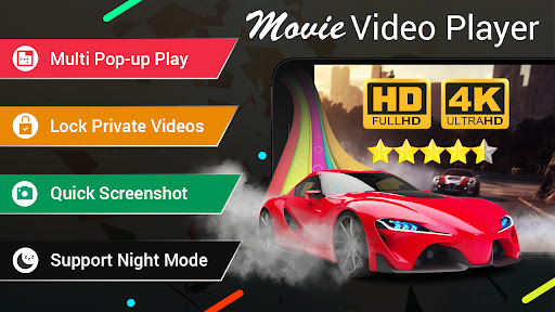 Android application Video & Music Player screenshort