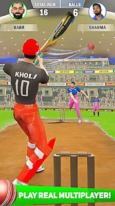 Super Six Cricket  League game - Screenshot 1