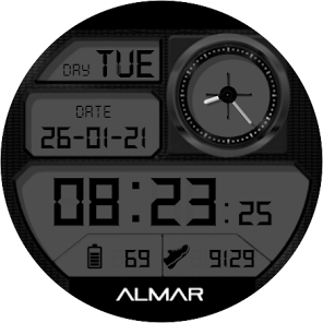 AlMar 0008 Watch Face 1.0.0 APK + Mod (Free purchase) for Android