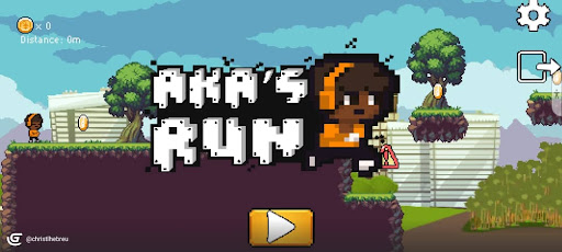 Android application Aka's Run screenshort