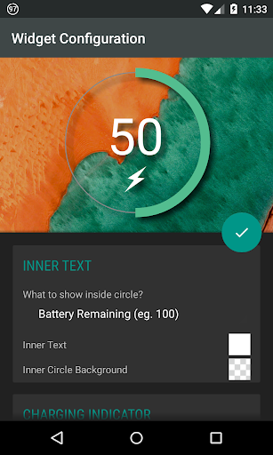Battery Widget Reborn Screen 2