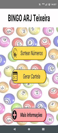 Android application Bingo ARJ screenshort
