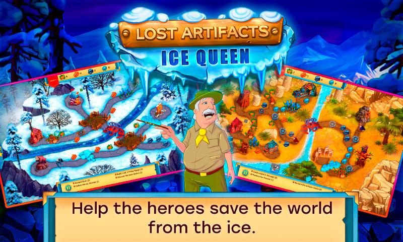 Lost Artifacts 5: Ice Queen 1.8 APK + Mod (Unlimited money) for Android