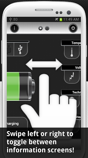 Show Battery Percentage Screen 3