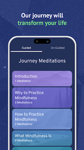 Screenshot of Brightmind Meditation
