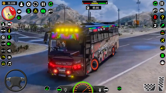 City Bus Game: Bus Parking 3D