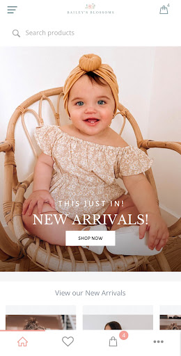 Android application Baileys Blossoms screenshort