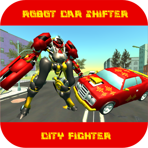 Robot Car Shifter City Fighter logo