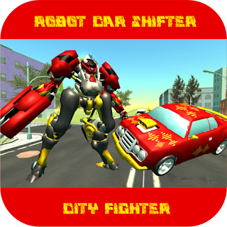 Robot Car Shifter City Fighter apk