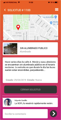 Android application MyCAP screenshort