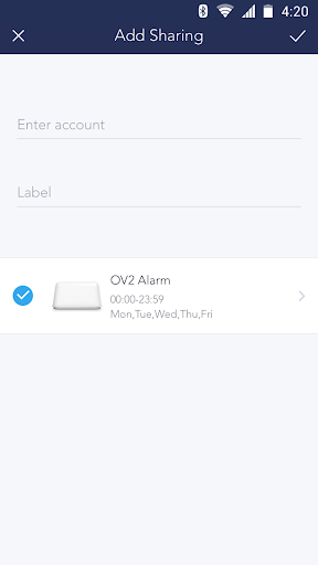 OV2 Alarm screenshot 3