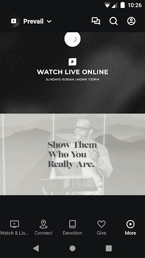 Prevail Church Screen 3