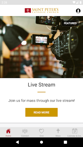 Android application St. Peter’s Beaufort screenshort