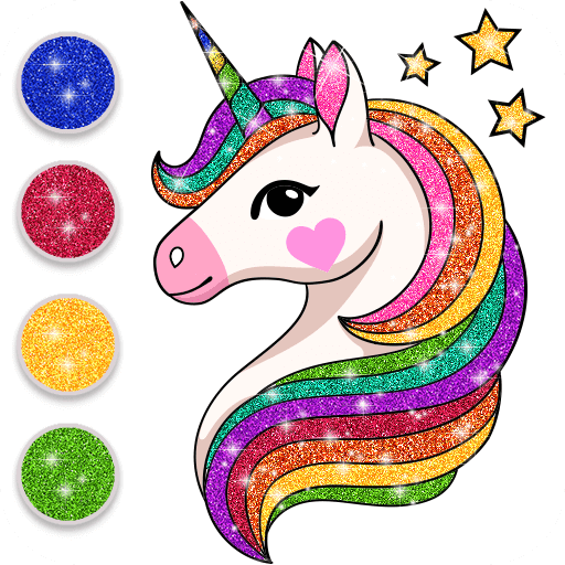 Unicórnio Para Colorir Glitter – Apps no Google Play