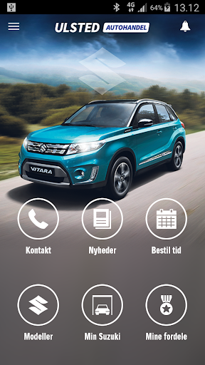 Android application Ulsted Autohandel screenshort